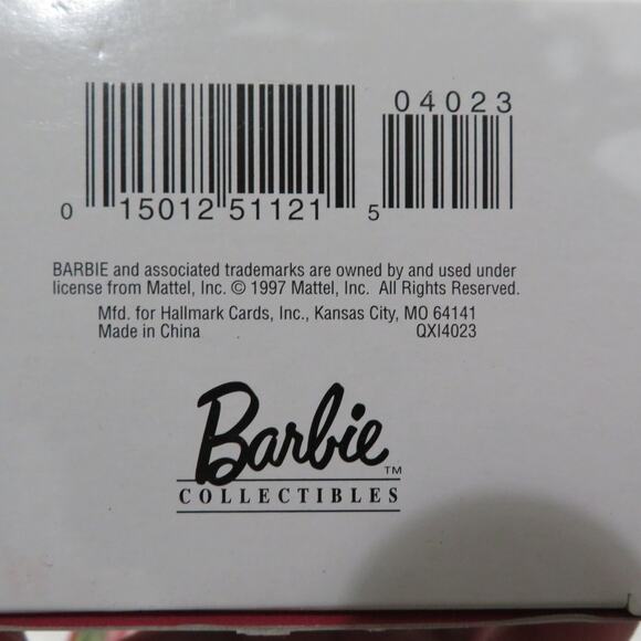 Hallmark Holiday Barbie Vintage Ornaments Set of 2 1996 1997 - Picture 5 of 5